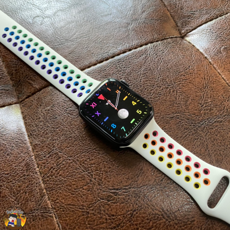 teal nike apple watch band